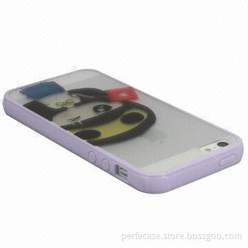 Crystal Case for iPhone 5, Various Patterns are Available